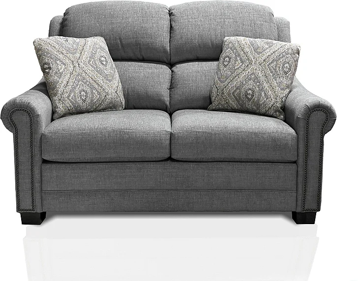 Tennessee Custom Dawson Loveseat w/ Nails 1D06N