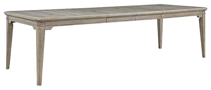 American Woodcrafters Meadowbrook Rectangle Leg Dining Table in Sand D-2600-550
