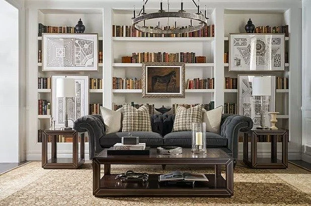 Theodore Alexander Spencer London 2pc Occasional Living Room Set in SPL-Fulham