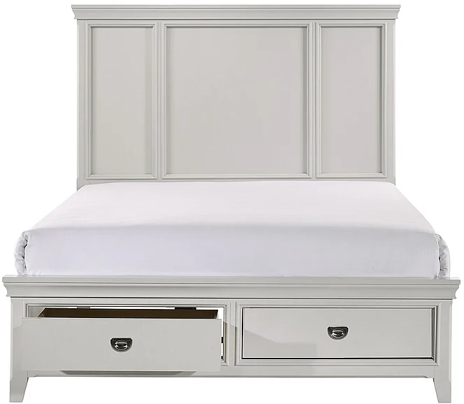 Emma Mason Signature Lux Verge King Storage Bed in Grey