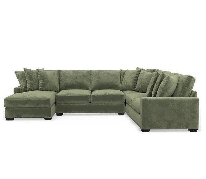 Corinthian 2000 Rayne 3pc Sectional Set in Pamela Agate