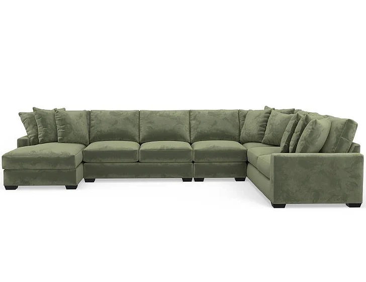Corinthian 2000 Rayne Sectional in Pamela Agate FG2000 4PC