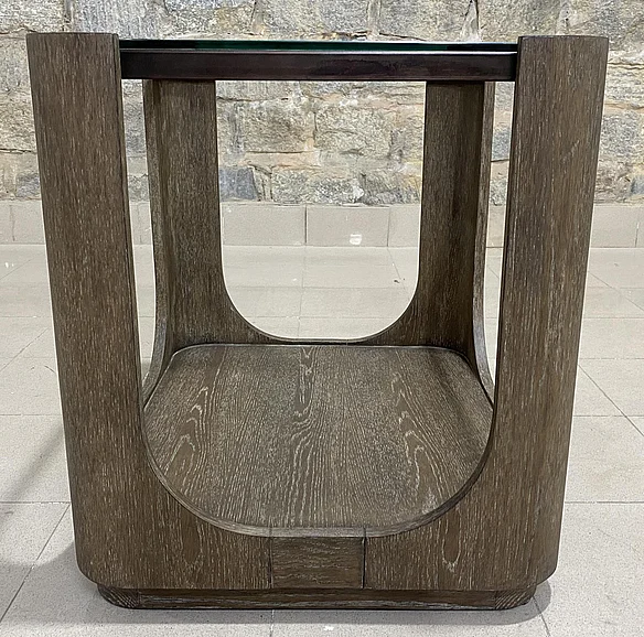 Riverside Furniture Enzo End Table in Nutmeg 20009