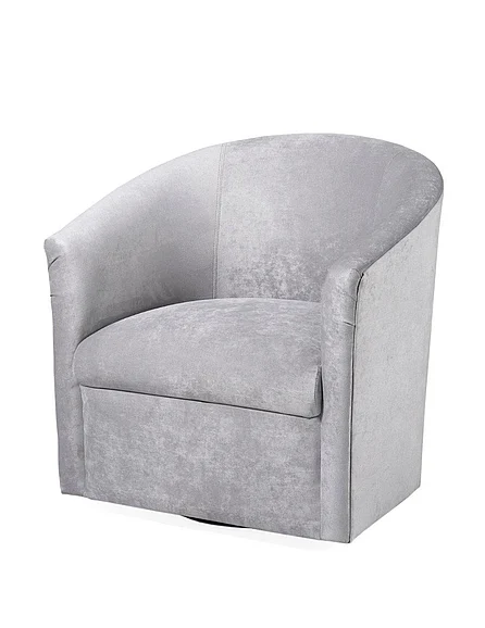 Comfort Pointe Elizabeth Silver Swivel Chair 2001-05
