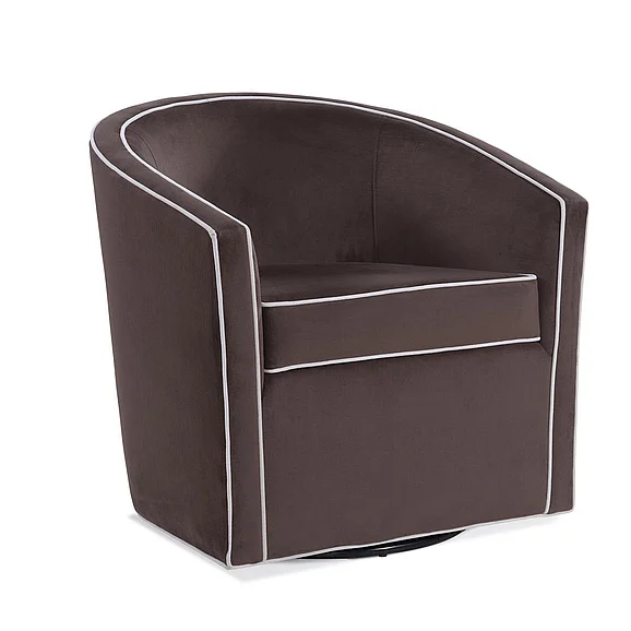 Comfort Pointe Keely Maple Brown Swivel Chair 2002-05