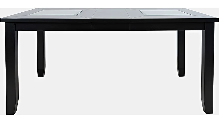 Jofran Urban Icon Extension Dining Table in Black 2004-66