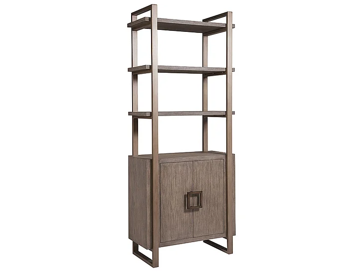 Artistica Home Cohesion Program Vertex Bookcase in Grigio 2004-991-41