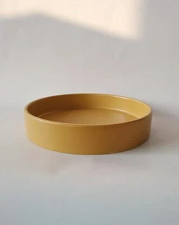 Uma Yellow Ceramic Large Decorative Bowl (Set of 4) 20058