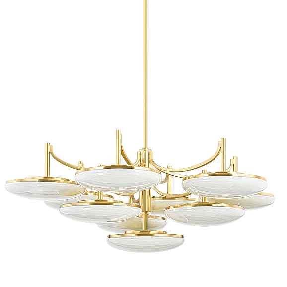 Hudson Valley Lighting Bregman Chandelier 2006-AGB-CE