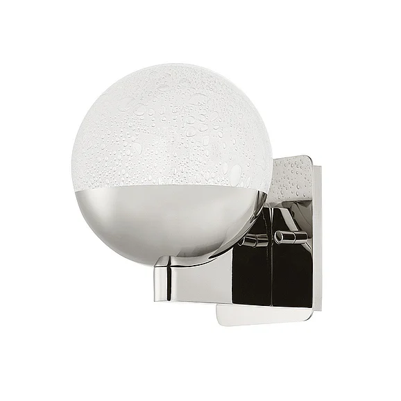 Hudson Valley Lighting Rochford Wall Sconce in Polished Nickel 2008-PN