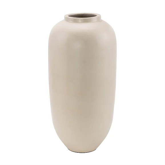 UMA Ceramic Floor Decorative Vase in Cream 20097