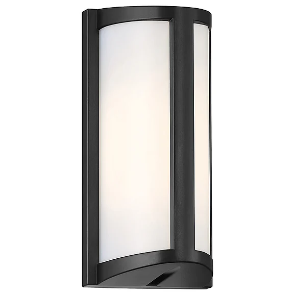 Access Lighting Margate Outdoor LED Wall Mount in Black/Acrylic Lens 20110LEDDMG-BL/ACR