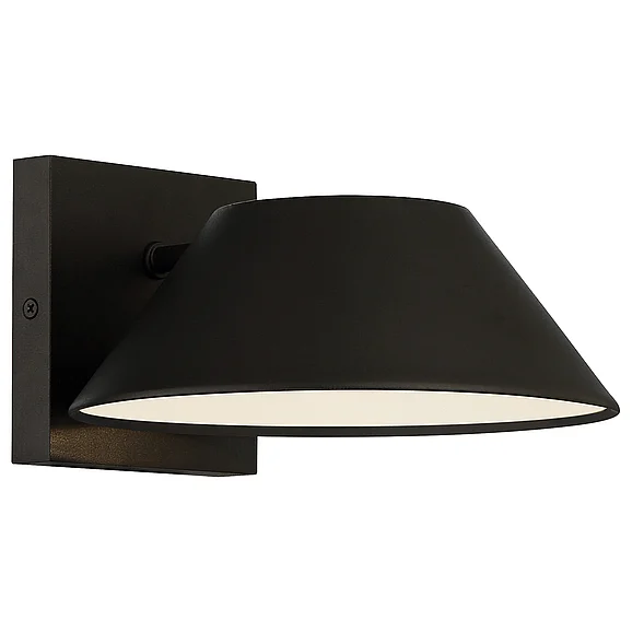 Access Lighting Solano Outdoor LED Wall Mount in Black 20133LEDDMG-BL