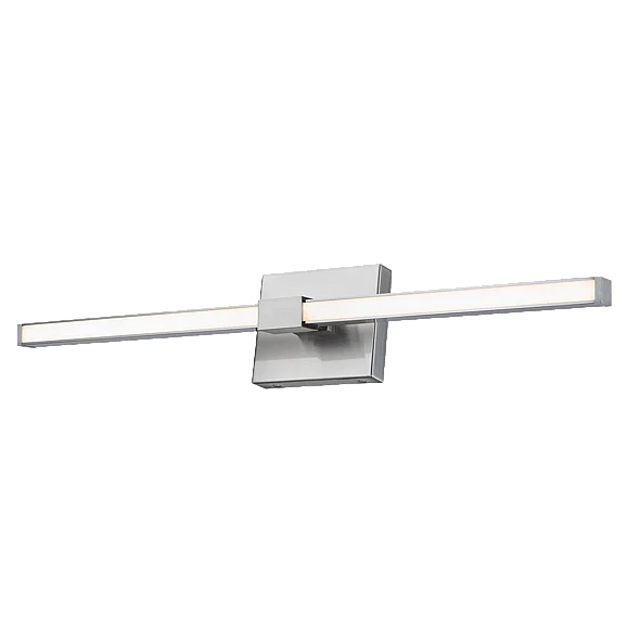 Abra 26" Pivoting Arm Vanity Bar in Brushed Nickel 20140WV-BN-Epee