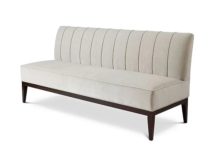 Theodore Alexander Frost Channeled Banquette 201C-77 CUSTOM ITEM