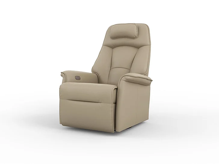 Fjords Relax Stockholm Small Swing Relaxer Motorized in AL Latte 202116P-529 CUSTOM ITEM