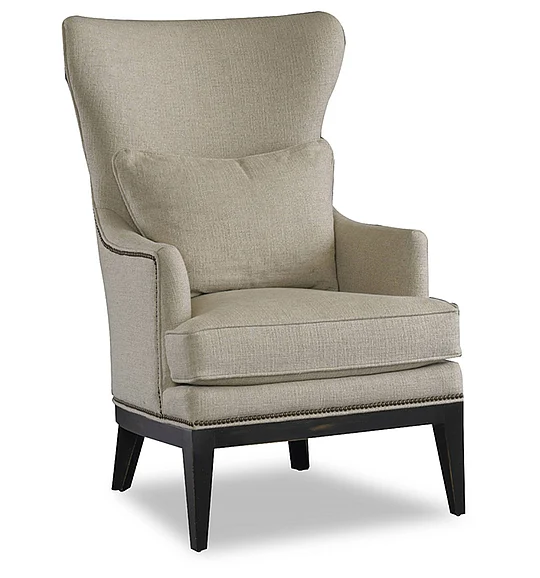 Sam Moore HF Custom Living Room Bryn Wing Chair 2024