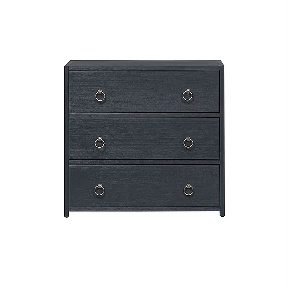 Liberty Furniture Midnight Accent Cabinet in Wire Brushed Denim 2030-AC3432