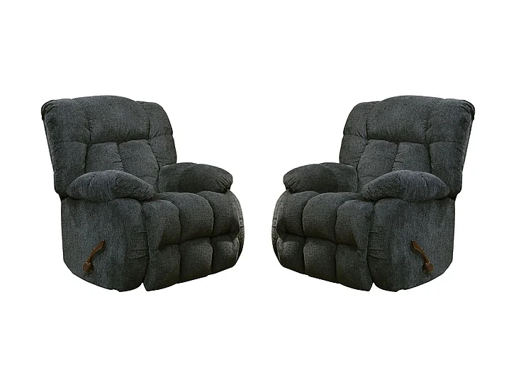 Catnapper Brody Rocker Recliner in Slate 4774-2 (Set of 2)