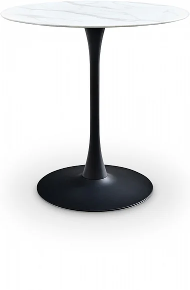 Meridian Tulip 36" Counter Height Table in Matte Black 928-T