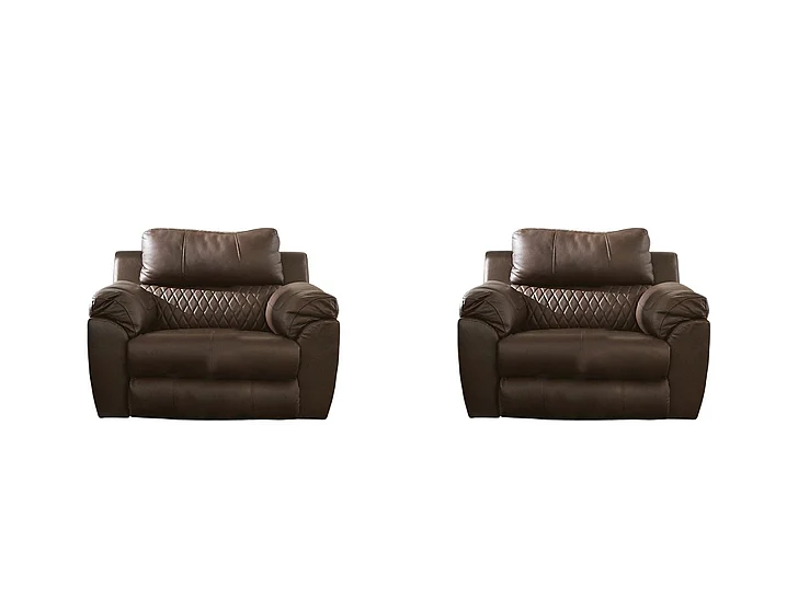 Catnapper Sorrento Power Lay Flat Recliner in Kola 64720-7/1225-39/3025-39 (Set of 2)