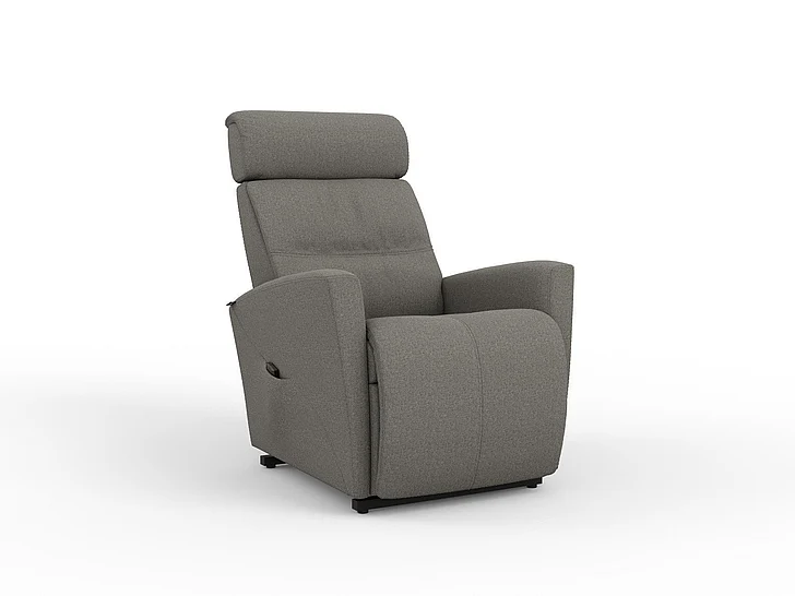 Fjords Relax Milan Small Lift Chair in Fabric Guard Dark Brown 204116PH-G18 CUSTOM ITEM