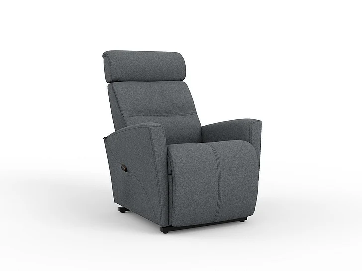 Fjords Relax Milan Large Lift Chair in Fabric Guard Graphite 204216PH-G66 CUSTOM ITEM