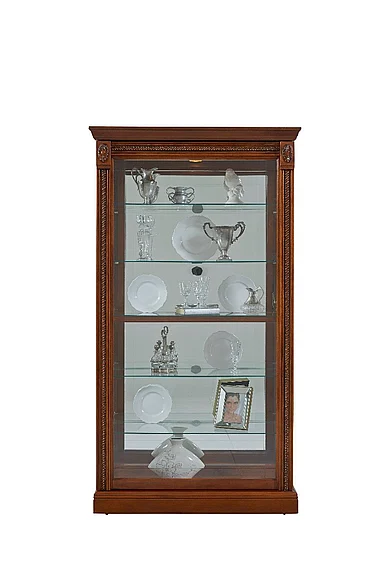Pulaski Medallion Cherry Two Way Sliding Door Curio PROMO