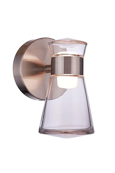 Craftmade Carafe 2 Light LED Wall Sconce in Brushed Polished Nickel 20505BNK-LED
