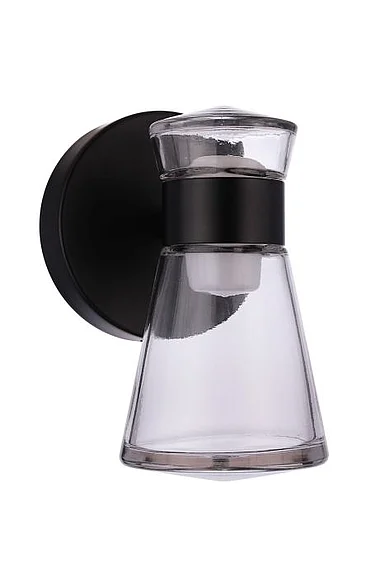 Craftmade Carafe 2 Light LED Wall Sconce in Flat Black 20505FB-LED
