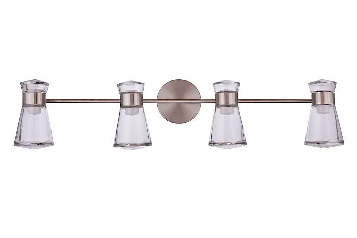 Craftmade Carafe 8 Light LED Vanity in Brushed Polished Nickel 20535BNK-LED