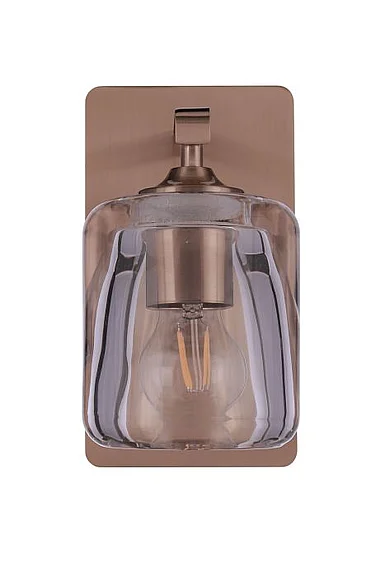 Craftmade Andie 1 Light Wall Sconce in Satin Brass 20605SB1