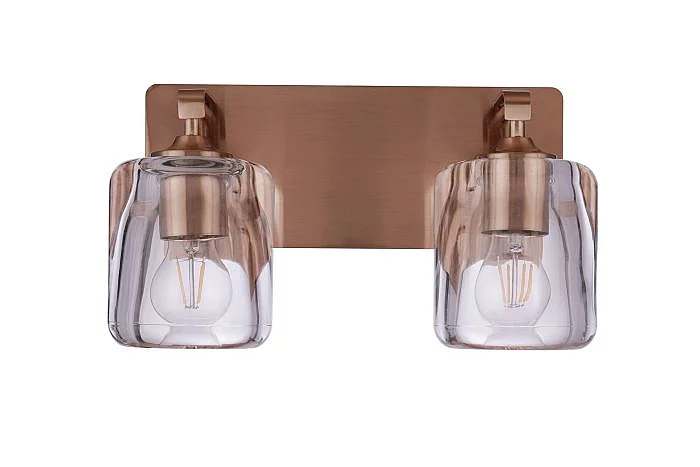 Craftmade Andie 2 Light Vanity in Satin Brass 20614SB2