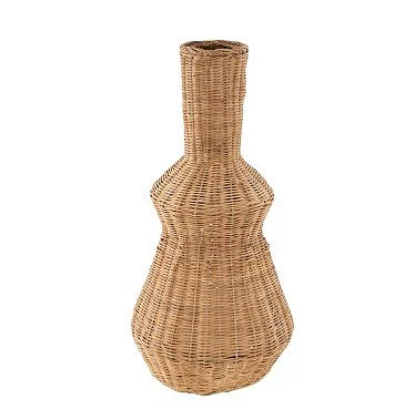 Uma Seagrass Handmade Wrapped Decorative Vase in Brown 20655
