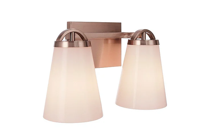 Craftmade Zane 2 Light Vanity in Premium Bronze 20714CPZ2