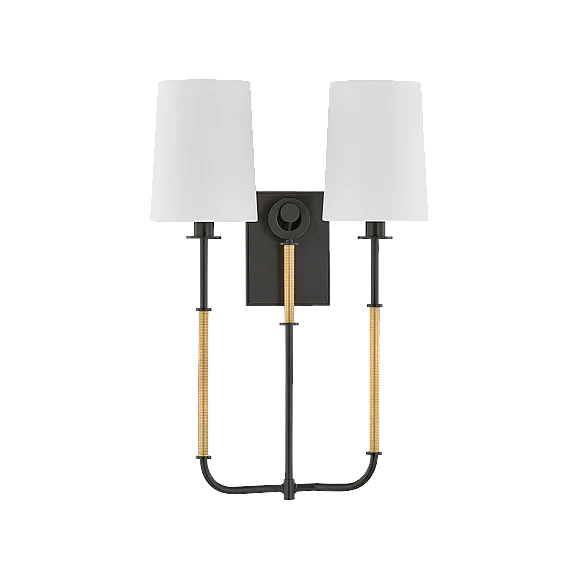 Hudson Valley Lighting Glenmont Wall Sconce 2072-AGB/DB