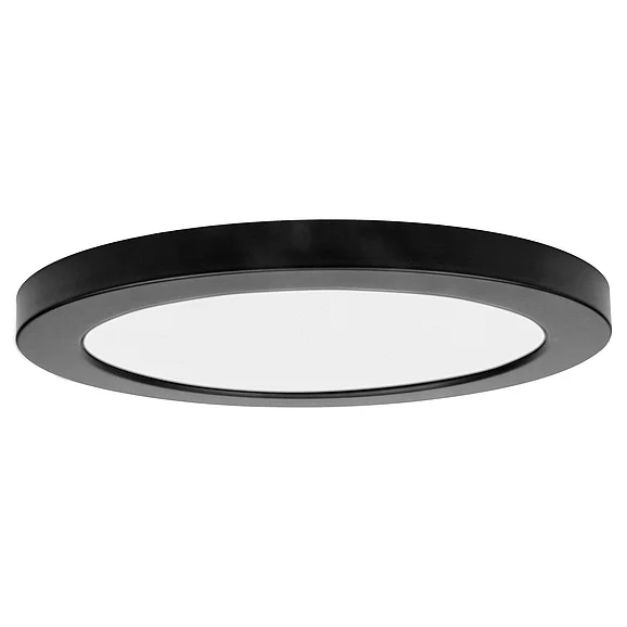 Access Lighting ModPLUS LED Flush Mount in Black/Acrylic Lens 20831LEDD-BL/ACR