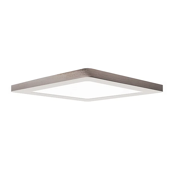 Access Lighting ModPlus SQ Dual Voltage LED Flush Mount in Brushed Steel/Acrylic Lens 20840LEDD-BS/ACR