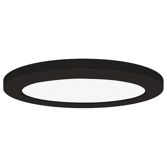 Access Lighting Slim LED Flush Mount in Black/Acrylic Lens 20880LEDD-BL/ACR