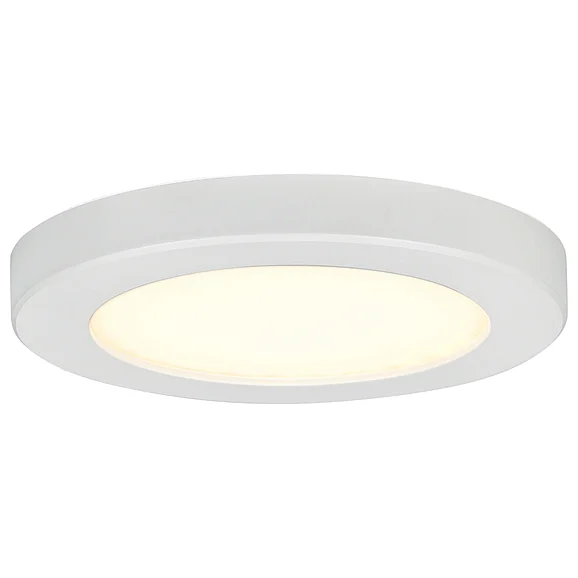 Access Lighting Slim LED Flush Mount in White/Acrylic Lens 20880LEDD-WH/ACR