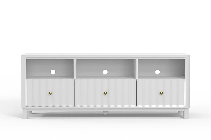Alpine Furniture Stapleton TV Console in White 2090-10