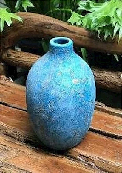 UMA Decorative Vase in Blue 20940