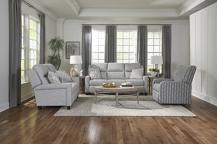 Tennessee Custom EZ4F00 Double Reclining 2pc Living Room Set