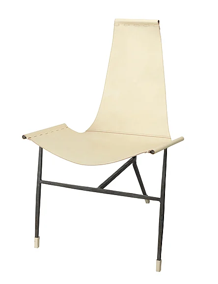 Jamie Young Jamie Young Abilene Leather Lounge Chair 20ABIL-CHWH