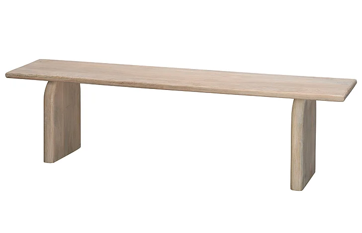 Jamie Young Jamie Young Arc Mango Wood Bench 20ARC-BEBW