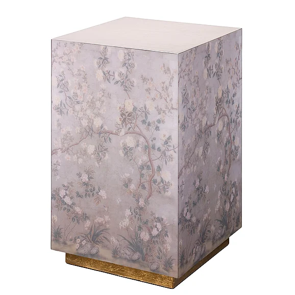 Jamie Young Jamie Young Garland Floral Accent Side Table, Lavender 20GARL-STLV