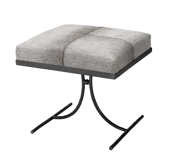 Jamie Young Jamie Young Kai Hide Stool 20KAI-STOOL