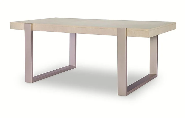 Legacy Bliss Rectangular Dining Table in Weathered Oak 2100-122