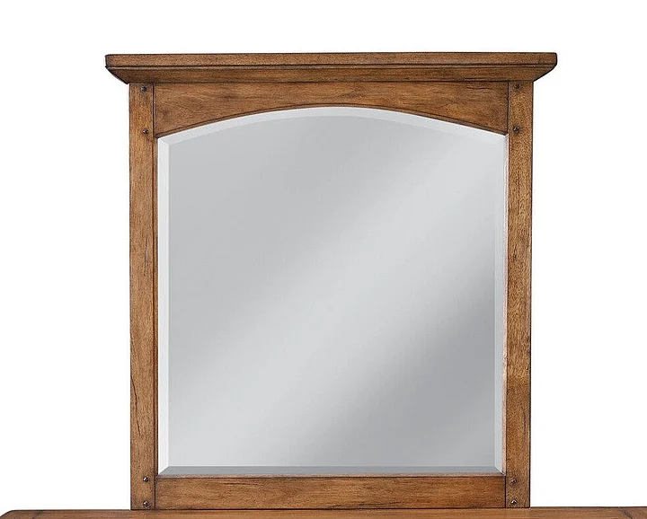 American Woodcrafters Oakdale Mirror - Honey Oak 2100-040