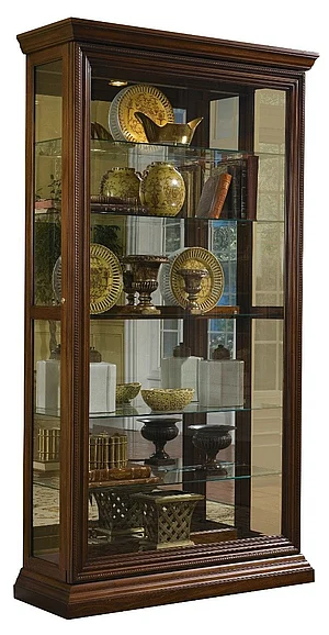 Pulaski Edwardian Two Way Sliding Door Curio PROMO